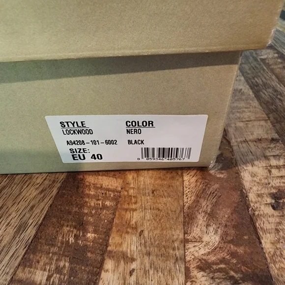 A.S.98 Lockwood Black Combat Boots - Picture 7 of 7